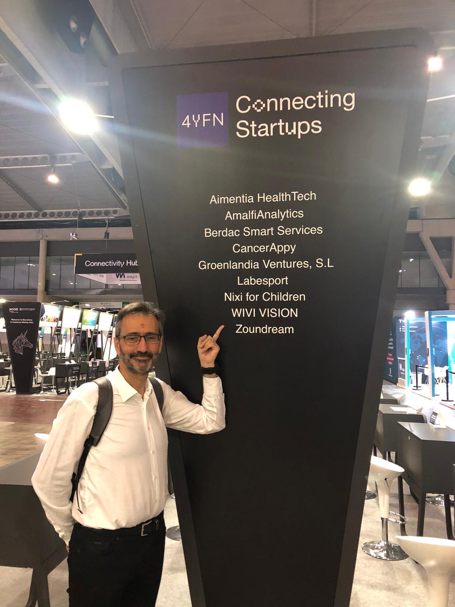 WIVIvision's tweet photo. ¡Ven a visitarnos al evento de @4YFN_MWC! 👋
Estamos en la zona de @accio_cat , stand 2G10.5A.
Y hoy a las 9:38 daremos un pitch en el hall 2 📍'Health Hub'. 

Muchas gracias a @accio_cat, @biocat_cat y @CataloniaBioHT por la oportunidad de poder presentar a #WIVI con vosotros https://t.co/W4WYAW056Z