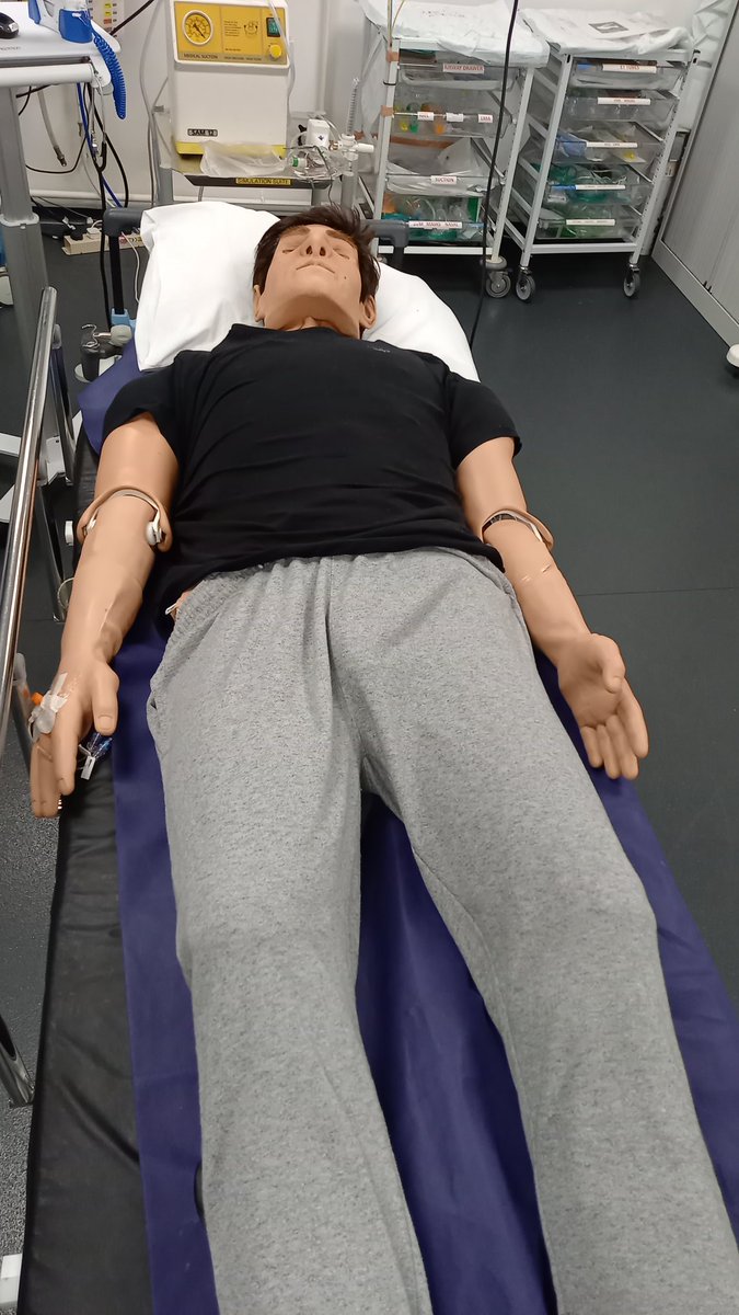 Apollo all dressed up ready for clothes to be cut off #TTLS <a href="/Medway_NHS_FT/">Medway NHS Foundation Trust</a> <a href="/Manisha44769483/">Manisha</a> @CAEHealthcare