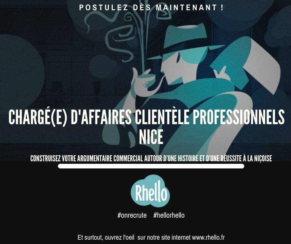 HelloRhello's tweet photo. 📢 [Alerte Job RHELLO] ⚡️ 
RHELLO est à la recherche d'un ou d'une CHARGÉ(E) D’AFFAIRES CLIENTÈLE PROFESSIONNELS pour le secteur de Nice (06). 📍

⏰ CDI de 35h/semaine.
💵 Entre 1500-2000€ net / mois + Commissions sur CA 

Par ici les candidatures 👉 contact@rhello.fr 👈 https://t.co/bZiCLXRujL