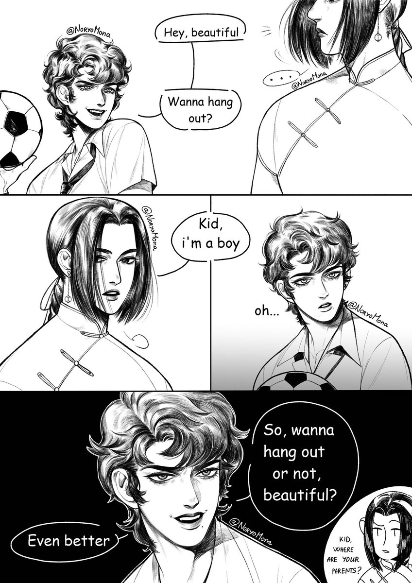 NoryoMona's tweet photo. 🌺 Peony and Moon 🌙 were young 👀 -OCs- https://t.co/aSHbHUbznG