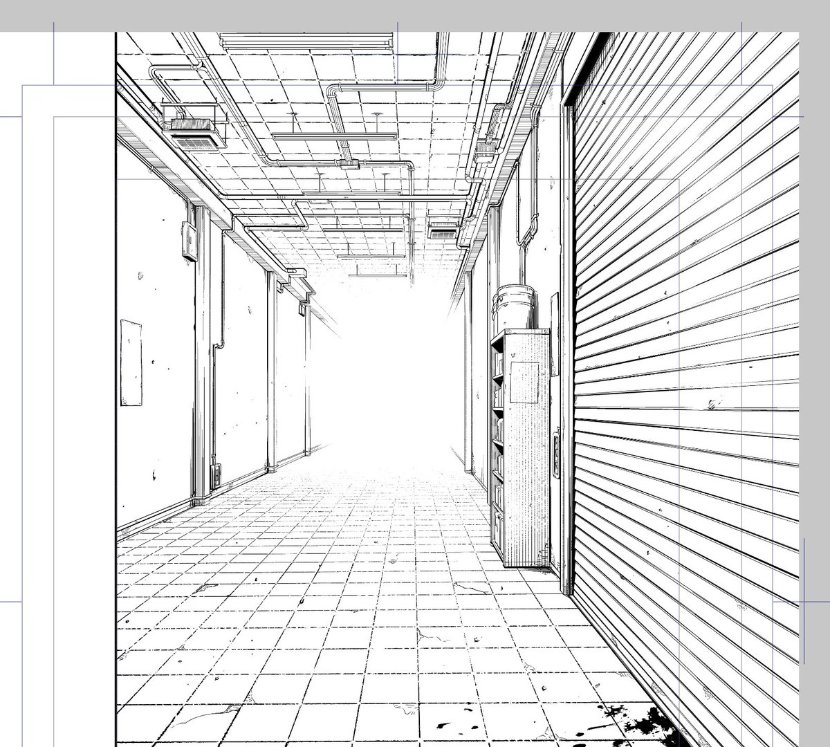 【アシスタントさま募集用背景作画サンプル①】
 https://t.co/l2DgFP3VRM 
