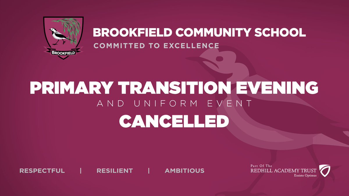 bcs_transition's tweet photo. We're disappointed to have to cancel our Primary Transition Evening and Uniform event on Thursday 1st July.

You can find a letter detailing this, and other transition updates, here:

https://t.co/fABmVLJJS5 https://t.co/hLFtUMDRai