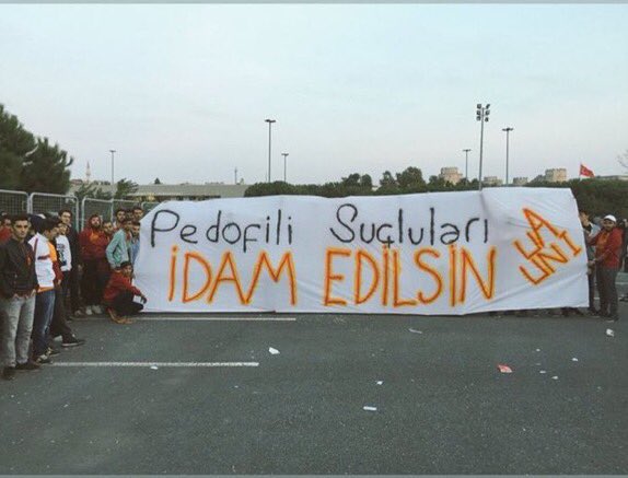 Fikrimiz net, pedofili suçluları idam edilsin! #ultrAslanUNI