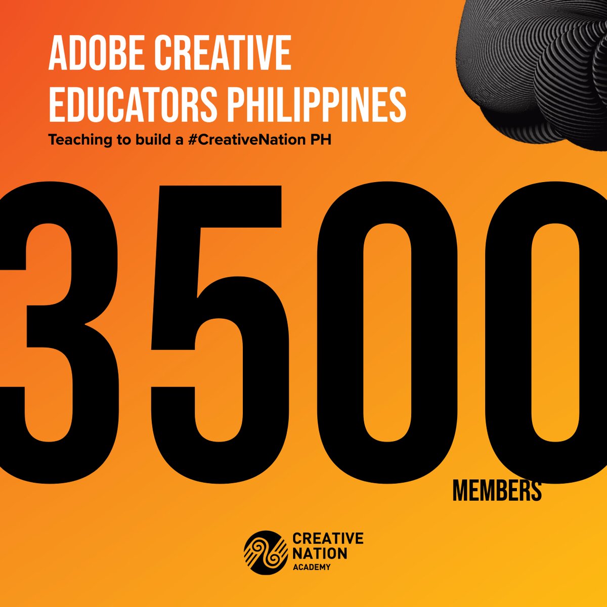 Thank you for making this possible, 3500+ members can counting for Adobe Creative Educators Philippines. 

Join now and be part of building a #creativenationph #ccevangelistph #adobeeducrative 

facebook.com/groups/adobece…