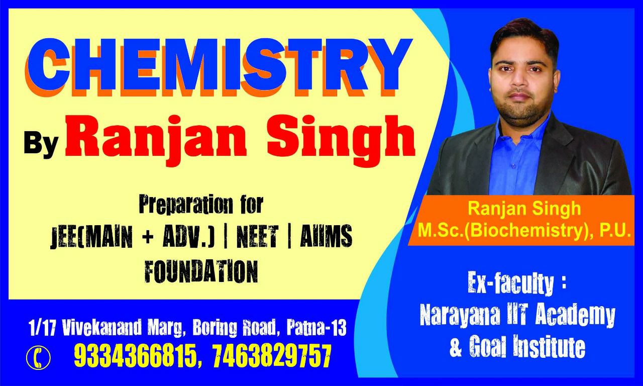 Ranjan Singh Chemistry Classes on Twitter "“Chemistry BY Ranjan Singh