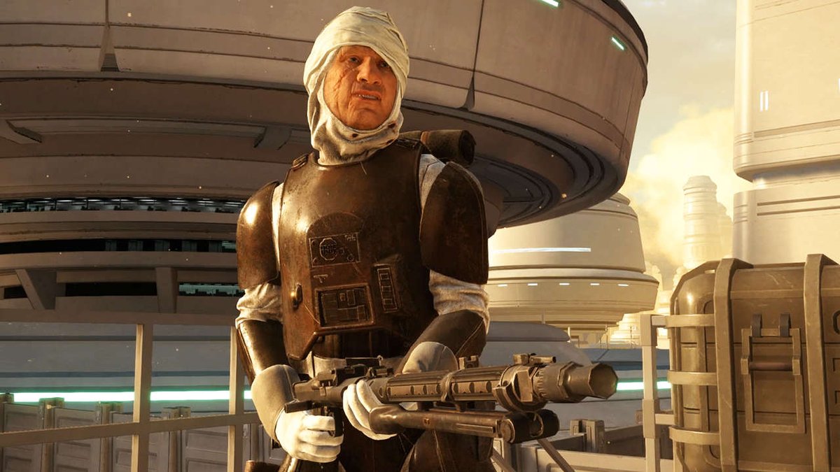 Happy birthday to Simon Pegg, who portrayed Dengar in Star Wars: Battlefront (2015)! 