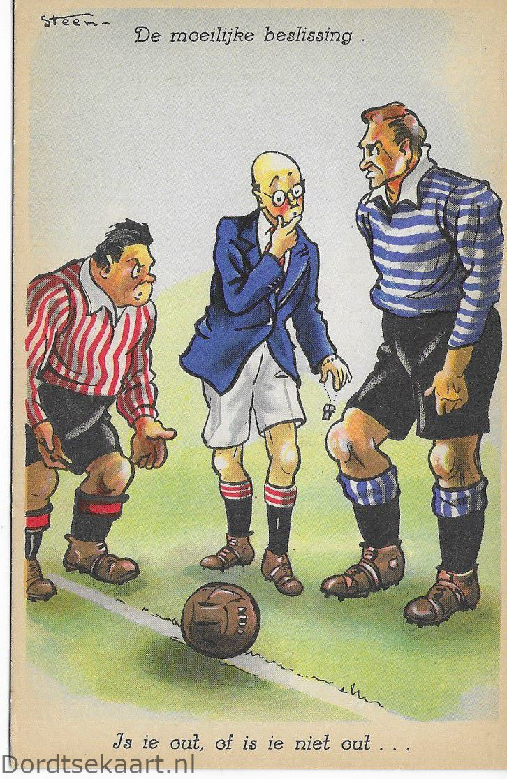 Dat probleem met die VAR speelt blijkbaar al heel lang...