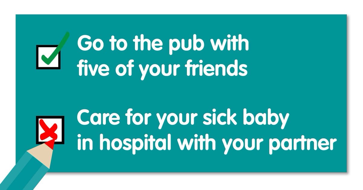 Bliss Baby Charity (@blisscharity) on Twitter photo It’s time for <a href="/NHSEngland/">NHS England</a> and <a href="/sajidjavid/">Sajid Javid</a> to introduce a National Neonatal Roadmap for parents with a premature or sick baby. Our new #LockedOut report shows nearly half of the units we spoke to didn't let parents see their baby together. These restrictions are far from over. It’s time for <a href="/NHSEngland/">NHS England</a> and <a href="/sajidjavid/">Sajid Javid</a> to introduce a National Neonatal Roadmap for parents with a premature or sick baby. Our new #LockedOut report shows nearly half of the units we spoke to didn't let parents see their baby together. These restrictions are far from over.