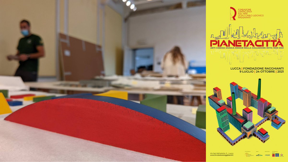 fondragghianti's tweet photo. 📌#workinprogress  'Pianeta città. Arti cinema musica design nella Collezione Rota 1900-2021'.
📆Dal 9 luglio
👉https://t.co/CxZH5tOFXT

#design #arte #exhibitionart #mostradarte #musica #cinema #fondazioneragghianti  #ItaloRota 
@danieleietri 
@Fournaise_Media 
@ITALO_ROTA_IMHO https://t.co/AabN4a0wDR