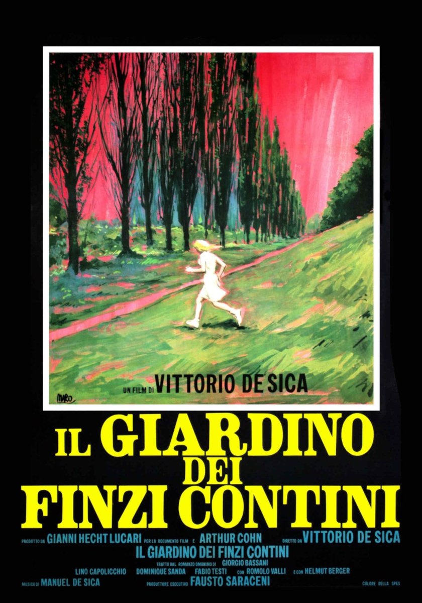 CriticoFoglia's tweet photo. 🎬 Speciale "CINEMA e LETTERATURA"

Dal #romanzo 📔IL GIARDINO DEI FINZI-CONTINI di Giorgio Bassani pubblicato nel 1962, trae ispirazione il #film 📽IL GIARDINO DEI FINZI-CONTIN girato nel 1970, regista Vittorio De Sica.
#ILGIARDINODEIFINZICONTINI  #VittorioDeSica #GiorgioBassani https://t.co/8ZRKsgZoXg
