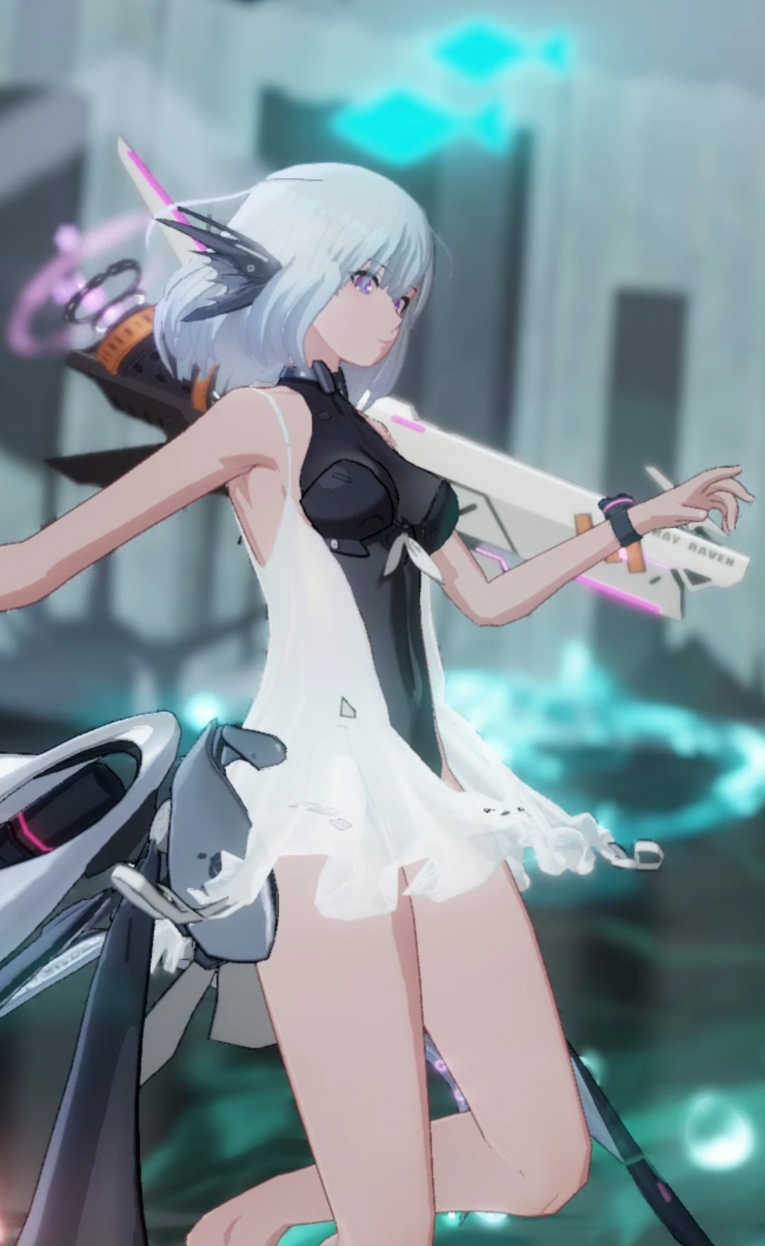 フィギュア その他 フィギュア】パ二シング:グレイレイヴン リーフ・流光 1/7スケール フィギュア その他 フィギュア】パ二シング:グレイレイヴン リーフ・流光 1/7スケール