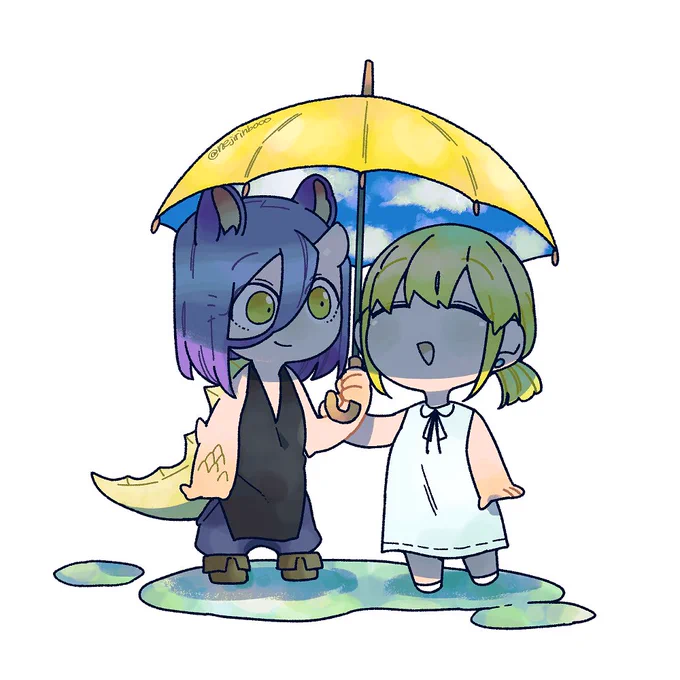 相合傘 #ぼっち盲 