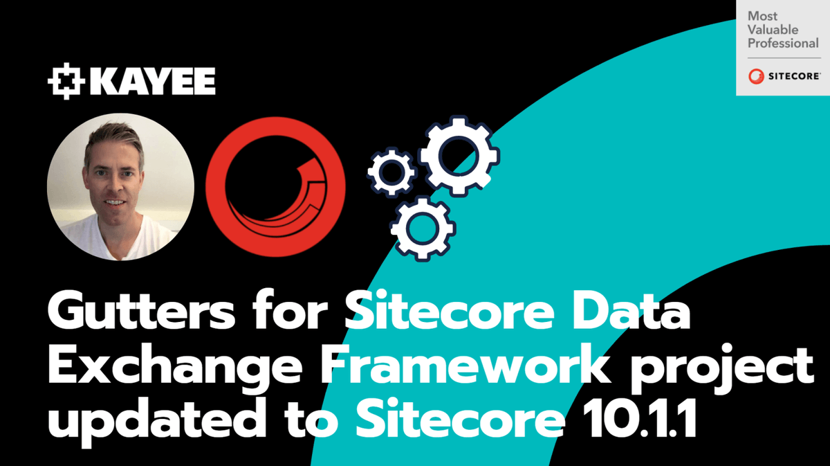 kayeeNL's tweet photo. I just blogged: Gutters for Sitecore Data Exchange Framework project updated to Sitecore 10.1.1 https://t.co/yYiQIeVMTI #sitecore #sitecorecommunity #sitecore10 #def6 #dataexchangeframework #SitecoreMVP #sitecoremodule #sitecoreproject #sitecoreopensource #LearnSitecore https://t.co/KzRroIMB7Y