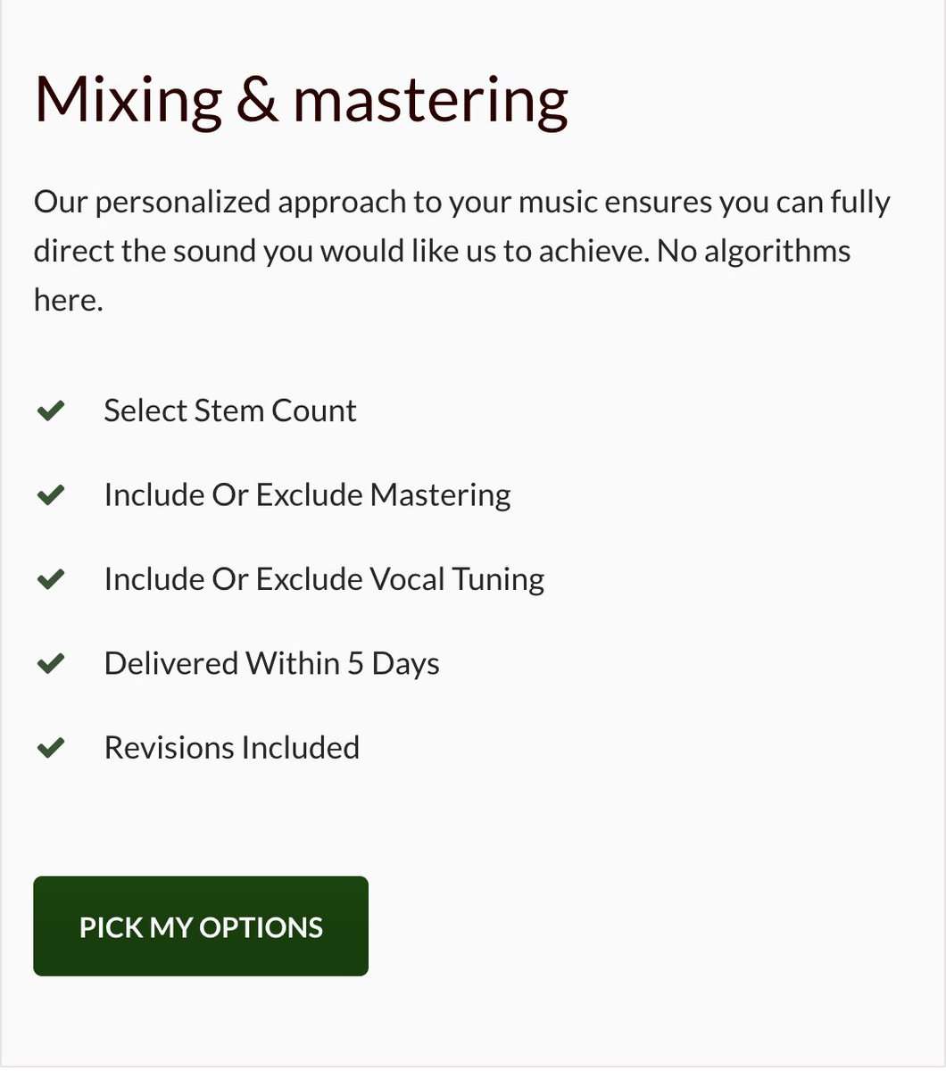 Written a track but aren't sure how to start post-production? Get your track mixed and mastered by our expert engineers from the comfort of your home 🎚️

bit.ly/3qFa5nZ

#onlinestudio #musicproduction #musicmixing #musicmastering #audioengineer #makemusic