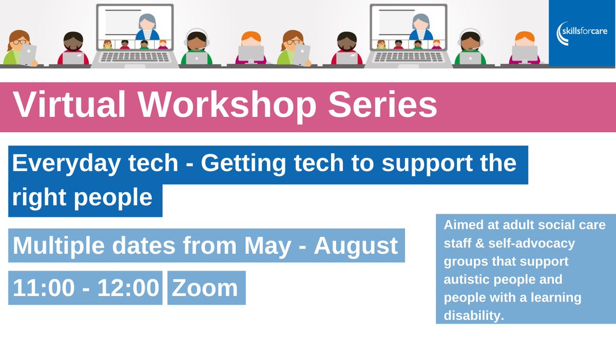 Register now for our 'Hardware, software &amp; practical technology' workshop on 8 July! Support people with everyday #tech! People need to be ready support people they care for on using #technology to stay connected: bit.ly/2SuqW04 #SupportingManagers