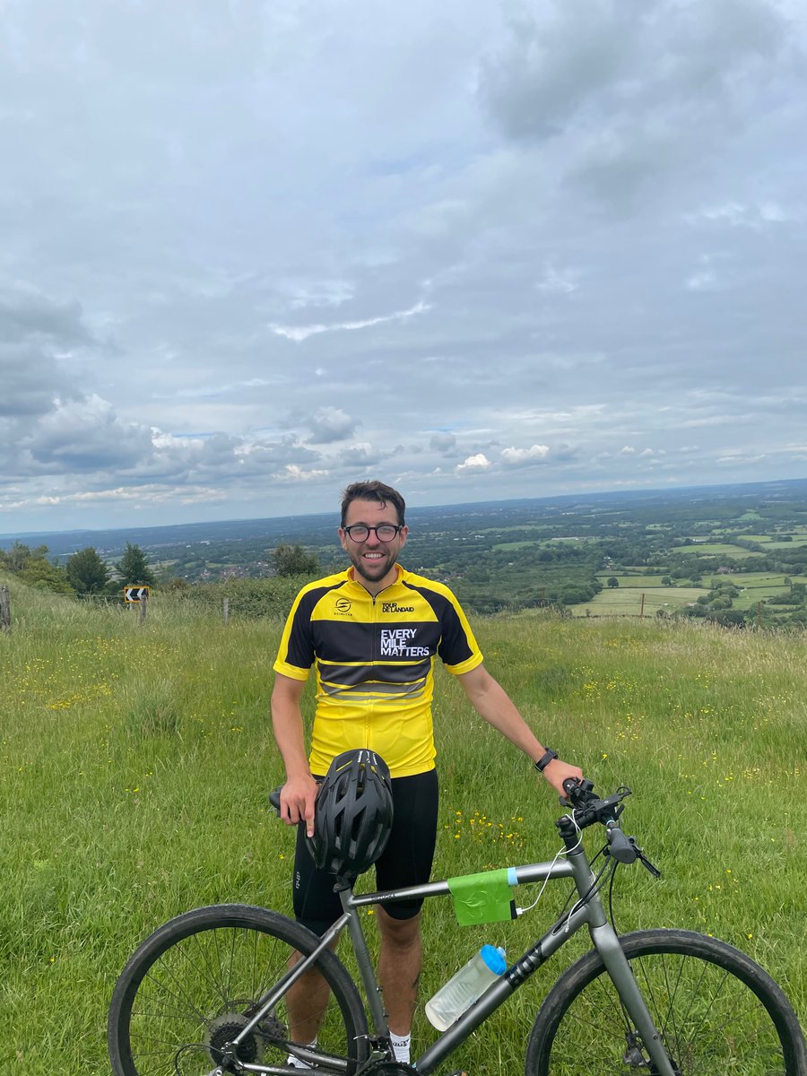 PaulNanson's tweet photo. On Saturday I kicked off my mileage for @LandAid’s #TourDeLandAid with a bike ride to Brighton! Looking forward to racking up the miles over the next 3 weeks. https://t.co/Gk3zqXBVto