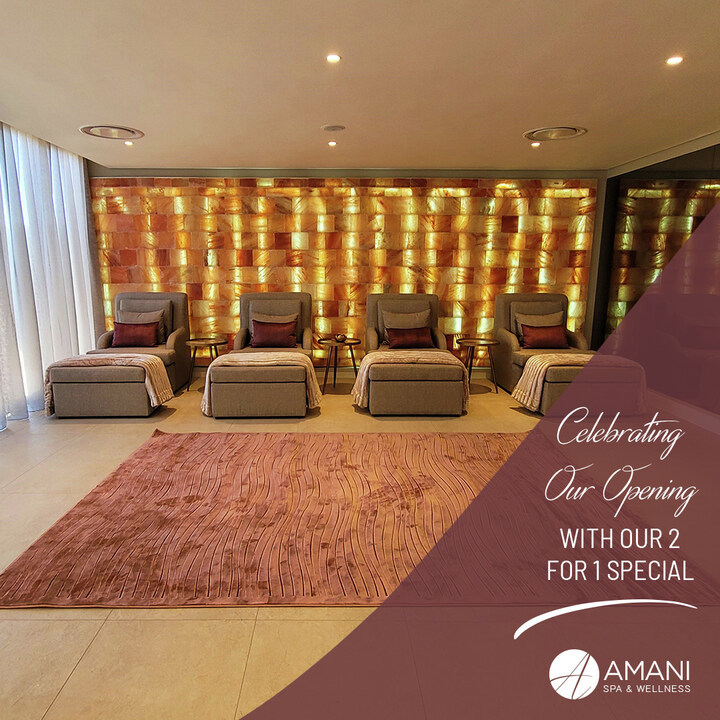 OPENING SPECIAL!

*2 for 1 Special on ANY Signature Journey &amp; Massage Collection!

• Valid 25 June - 31 July 2021

Available at Radisson Hotel &amp; Convention Centre Johannesburg, O.R. Tambo

Book now bit.ly/3vZPwnq

#AmaniSpa #RadissonORTambo #OpeningSpaSpecials