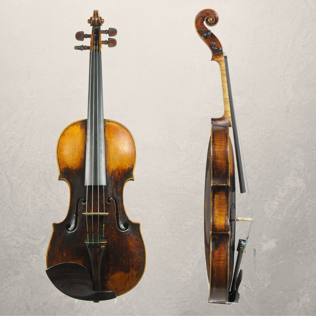 Violin by the Viennese luthier Mathias Thir. Vienna, 1782.

#violin  #periodinstruments #Vienna