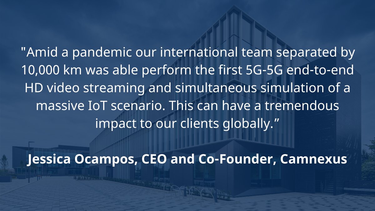 Industrial IoT start-up Camnexus uncovered new scales of reliability in #5G when testing a massive IoT scenario on the CW 5G testbed. cambridgewireless.co.uk/news/2021/jun/…