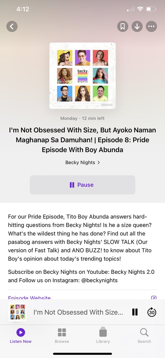 jamesabelc's tweet photo. @DivinemLee @jakegalvez 
@margauxmedina @InahEvans @juliafreshh_ @icmendoza88 

Sobrang ganda ng episode na ito ng @beckynights 

(pero parang putol yung nasa apple podcast)…. https://t.co/m3GG47RxxD