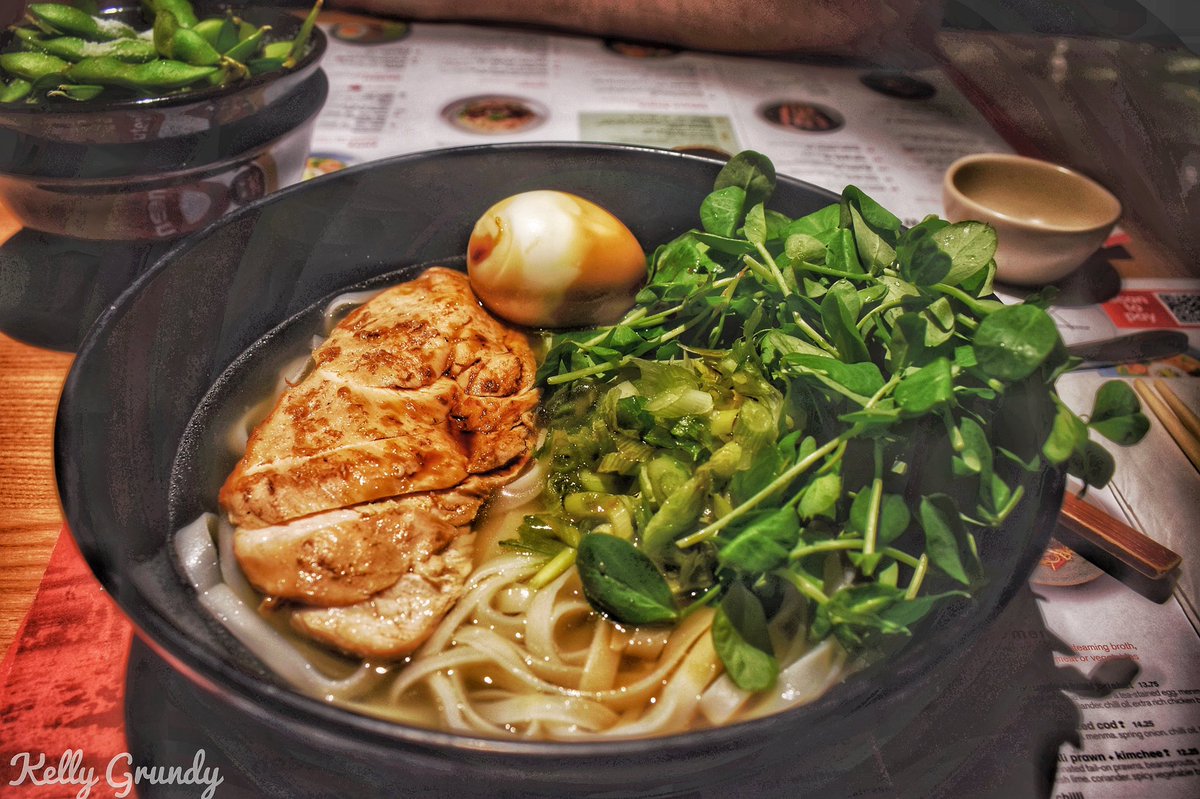 PicturesfromKel's tweet photo. My favourite Wagamama dish of all…. Chicken Raman 😍 #Food #foodie #tasty #soulfood #delicious #foodphotography #soup #chicken #teastainedegg #wagamama #foodiebeauty #PHOTOS #Nikon #nikonphotography #NikonD5600 #photography #PhotographyIsArt #photographyislife @wagamama_uk https://t.co/njz7GYR8cb