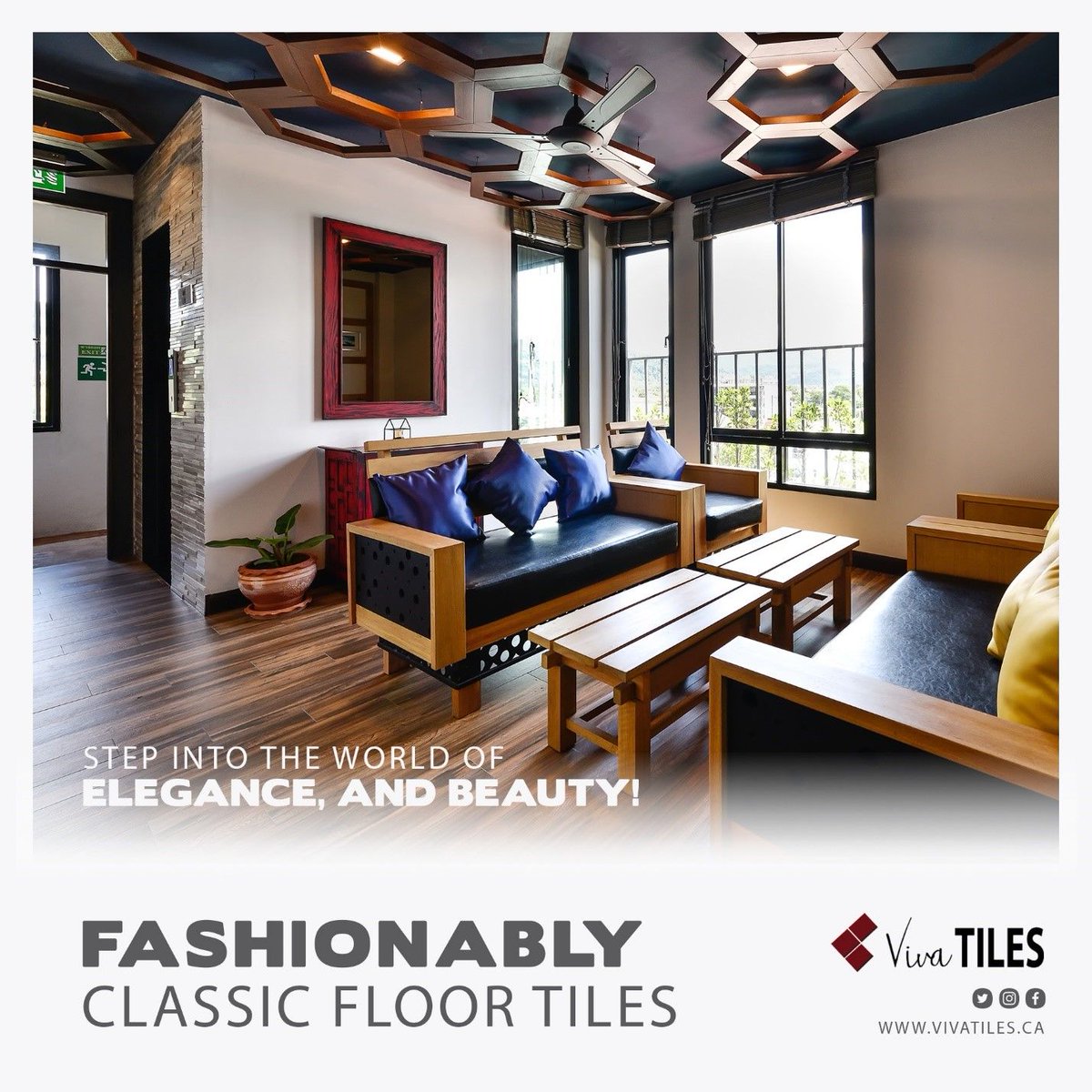 Viva_Tiles's tweet photo. When you choose Viva Tiles for your floors and walls, you step into the world of elegance and beauty. Add some quirk to your space with luxury tiles from Viva Tiles. Visit our website: https://t.co/9cswltkyYD
#floorTiles #porcelainTiles #mississauga #laminateflooring #flooring https://t.co/xzuRrYswUb