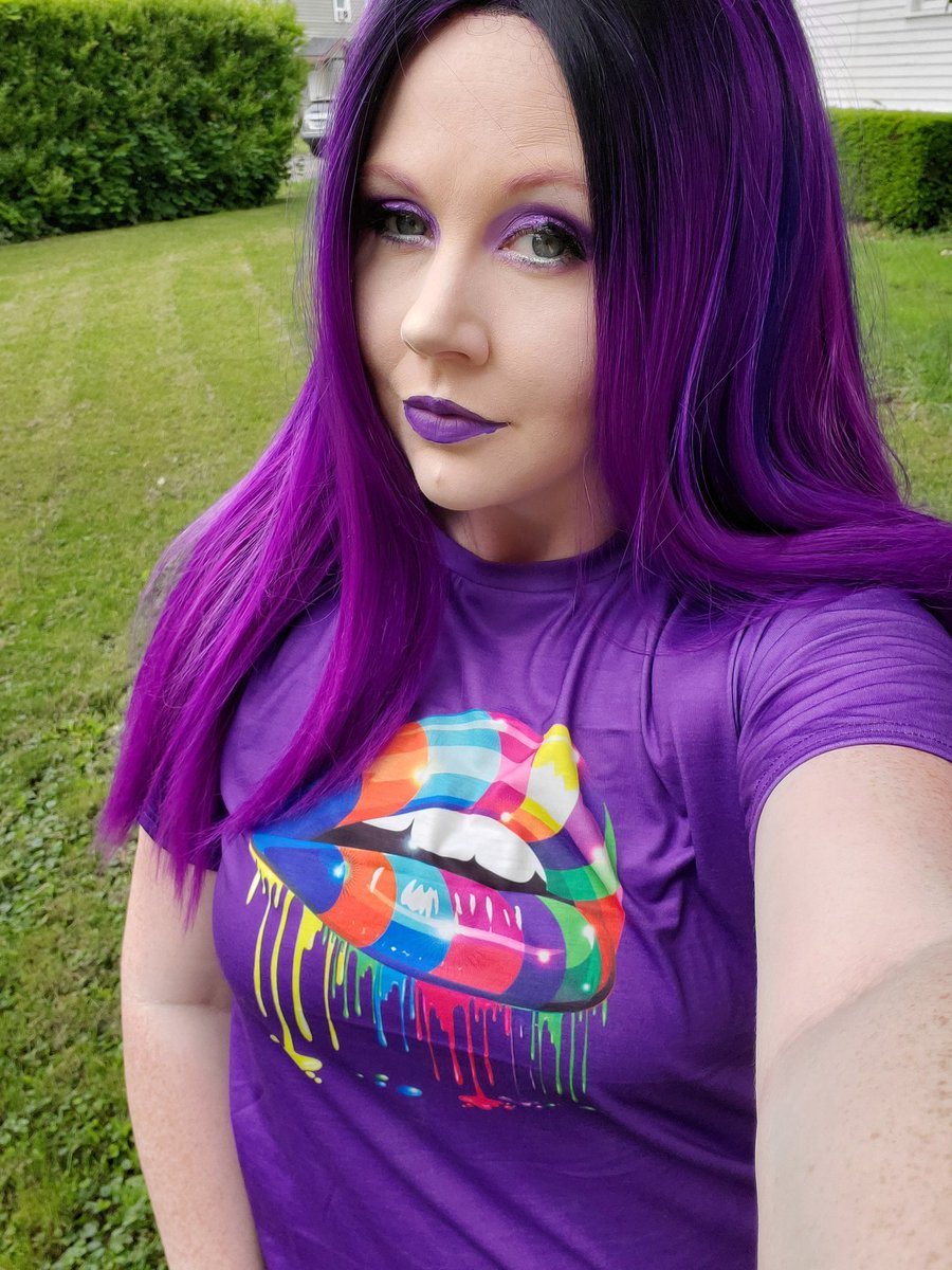 Buffa514's tweet photo. πRainbow Week β€π§‘ππππ Day 6 PURPLE ππππππ #makeupwithmanda #rainbowweek #purplemakeup #pride #pride2021 #pridemakeup https://t.co/0pgLCJiuEY