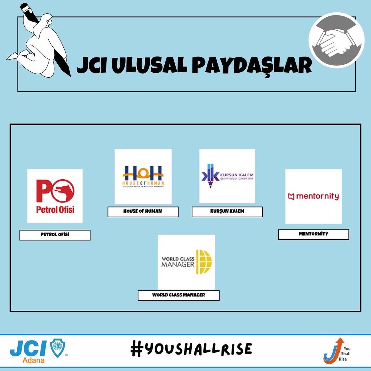 JCIADANA's tweet photo. -JCI Ulusal ve Uluslar Arası Paydaşlar-
.
.
.
@jciturkiye 
#jciadana 
#youshallrise 
#jcinedir 
#jcivizyonmisyondeğerler 
#jcidünyagörüşü 
#jciegitimler 
#jciprojeler 
#jcietkinlikler 
#jciprogramlar 
#jcipaydaşlar https://t.co/GUcroM4wUW