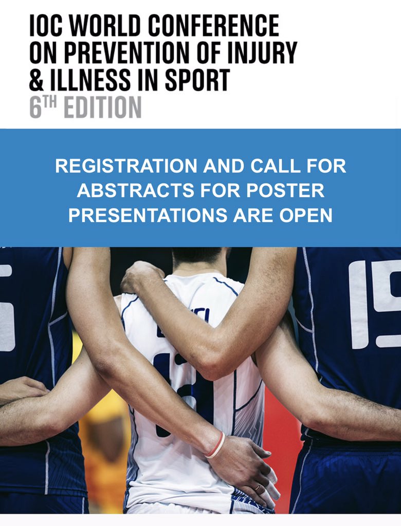 FimsOrg's tweet photo. We are excited to that the @IOCprevConf is now ready to go ! 
Registration and call for abstracts for poster presentations are open - IOC World Conference on Prevention of Injury &amp; Illness in Sport, 25 - 27 November 2021, 🇲🇨 
https://t.co/Bj0i7akeT2 https://t.co/SlNQ0FzNQX