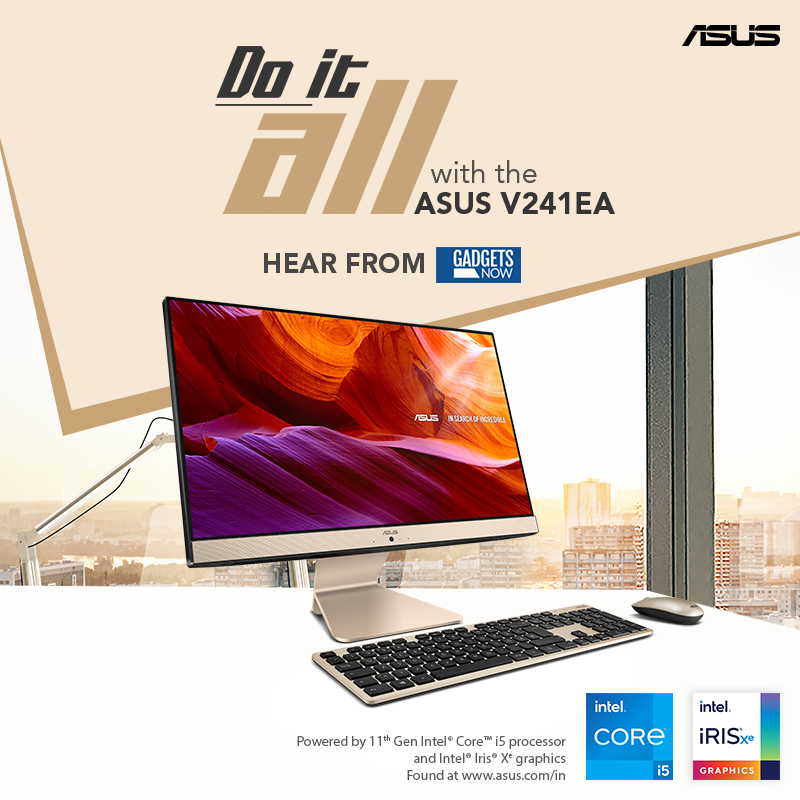 ASUSIndia's tweet photo. Hear what @gadgetsnow says about the beautiful display of the #ASUS Vivo All-in-One PC V241EA that enables you to Do It All whether at home or office!
Know more: https://t.co/AduJgDbLcb
#ASUSIndia #AllinOnePC #DoItAll #Intel #11thGen #ConsumerPC #HomePC #HomeEntertainment https://t.co/ei9Ujf1XEB