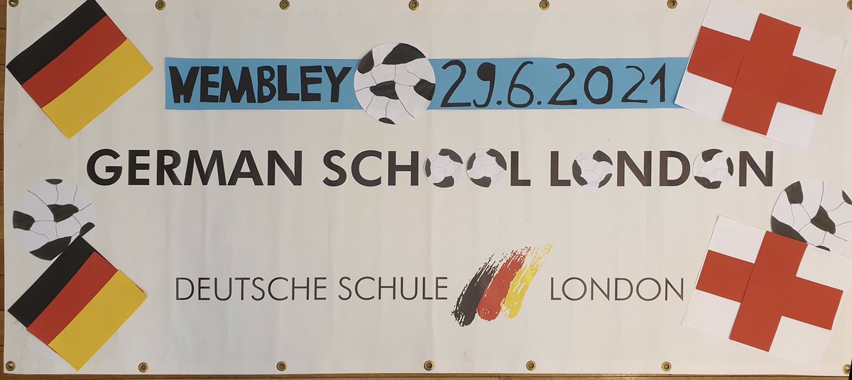 DSL_London's tweet photo. Die Deutsche Schule London freut sich auf das Spiel! https://t.co/4DlITWsZXC