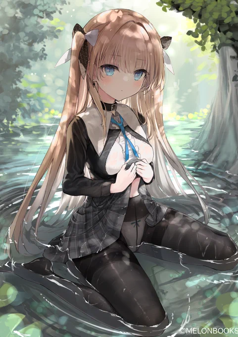 森の中の金髪碧眼少女🧚‍♀️ 