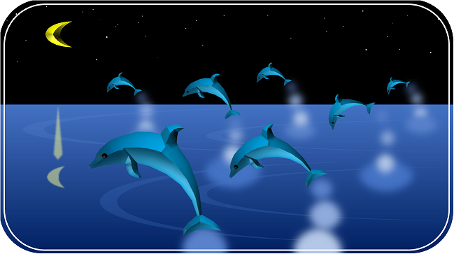 月のイルカのtwitterイラスト検索結果 古い順