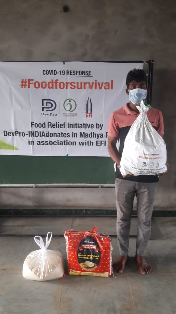 EFI_Tweets's tweet photo. EFI Covid Relief distribution in partnership with @indiadonatesID at Jobat, Madhya Pradesh.
Thank you for helping us #SuperSpreadHope
#Foodforsurvival https://t.co/XRSvLqGL1E