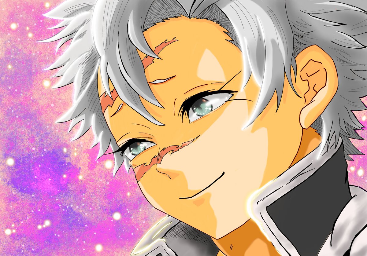 不死川実弥、例の優しい笑顔のシーン描かせて頂きました！#鬼滅の刃