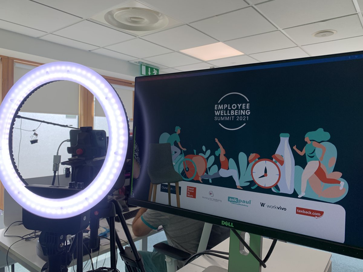 We're getting ready for the Employee Wellbeing Summit #EWS21 kicking off at 2pm today! ⏰ There's still time to register if you haven't already: bit.ly/3gHuVyn