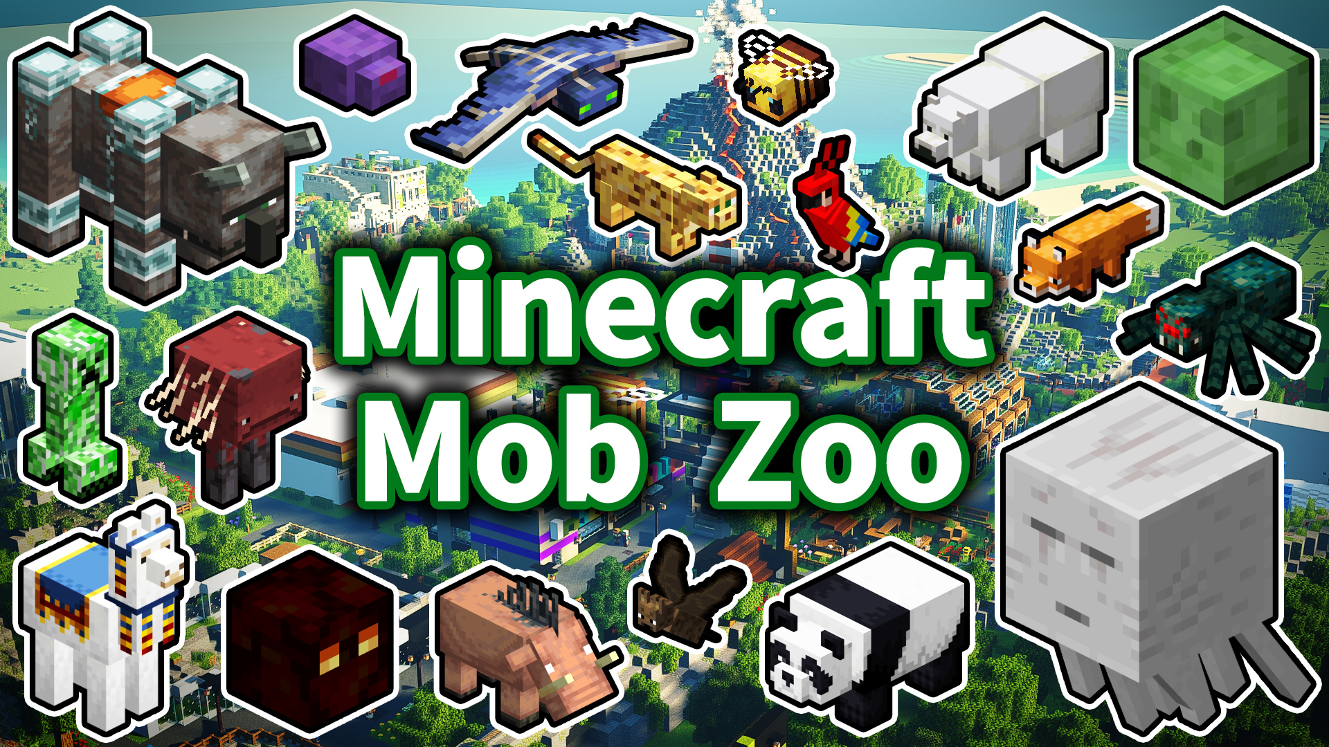 おしゃクラ Oshacra マイクラのmob動物園を作りました 新しい動画見てくれたら嬉しいです I Have Created A Mob Zoo In Minecraft I Hope You See The New Video T Co E8kbqnebb6 Minecraft Oshacra おしゃクラ 建築 Building Zoo
