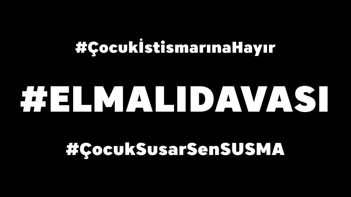 Çocuklarımız sadece hayallerini, umutlarını ve mutluluklarını dökmeli kağıtlara ve her çocuğun çıkaramadığı ses olmak zorundayız!

Aynı havayı solumaktan utanıyoruz! #ElmalıDavası