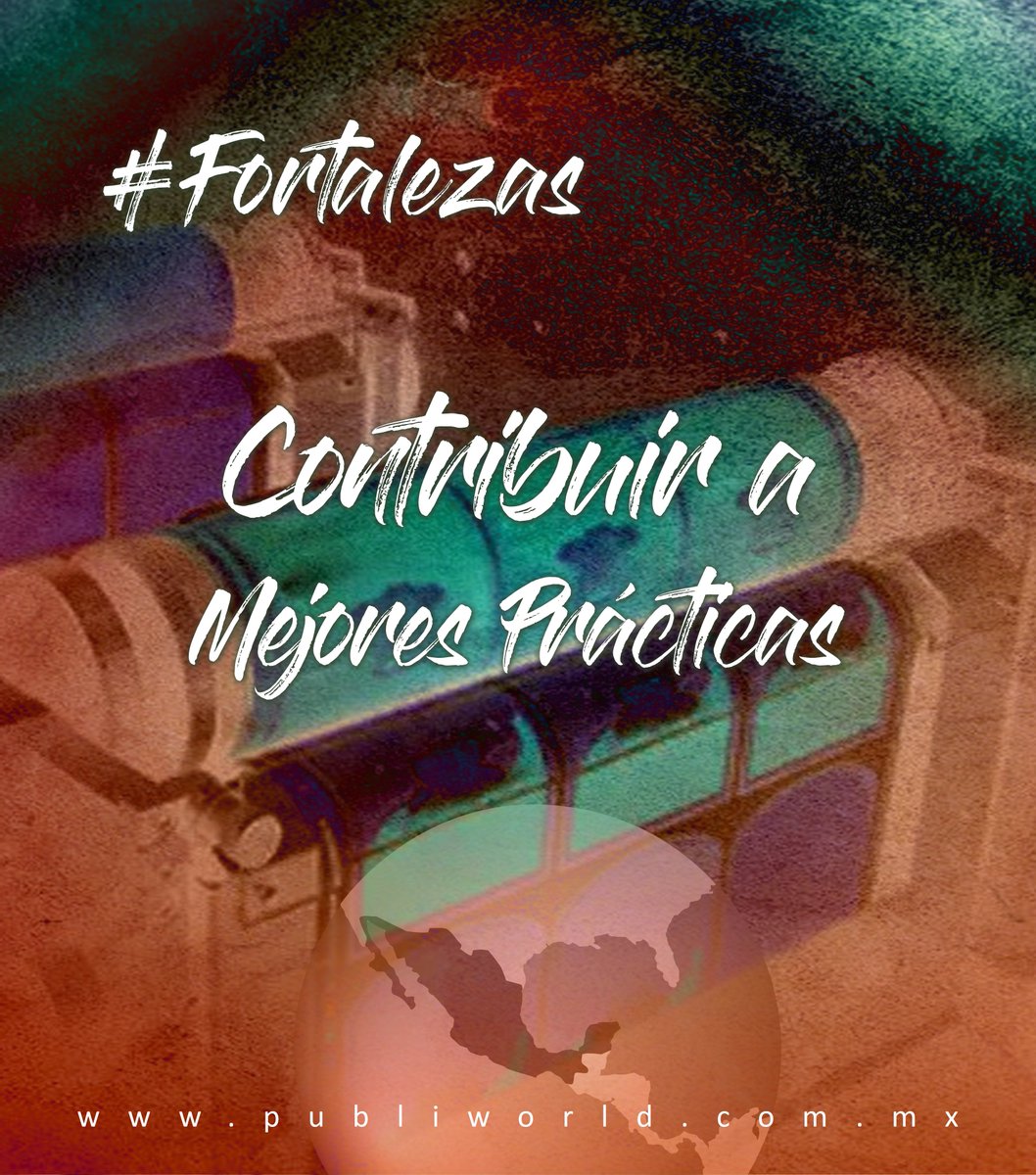 PUBLIWORLDInt's tweet photo. Contribuir a Mejores Prácticas...

#Fortalezas

‼Contáctanos‼
(55) 2621 2258/ 4632 1271
ventas@publiworld.com.mx 🇲🇽 https://t.co/KTM9Eqeqeq