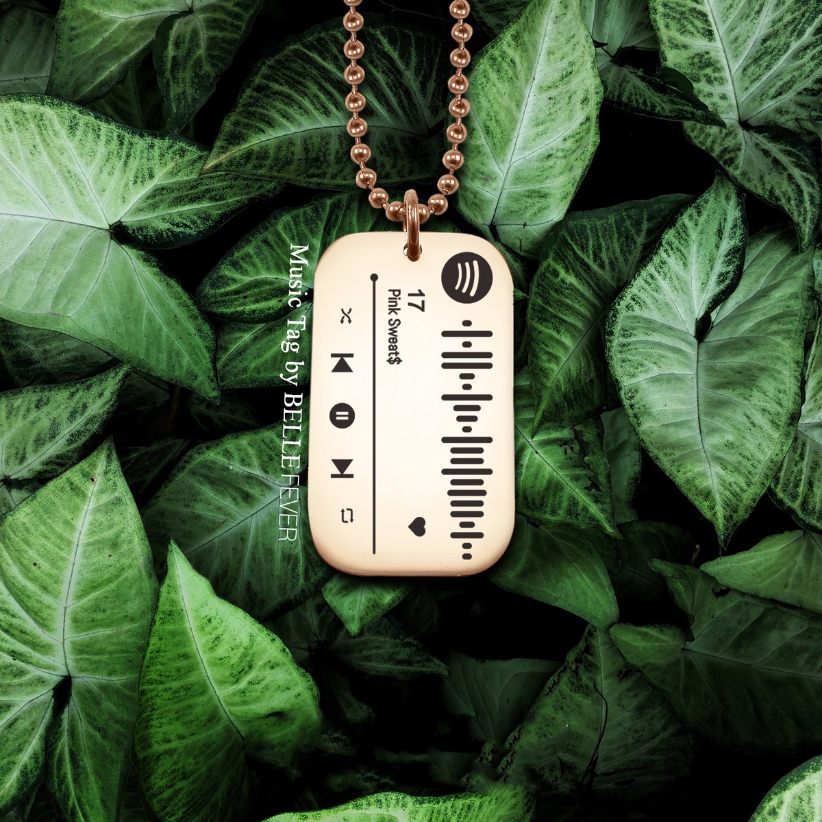 Anasuga0805's tweet photo. got this lovely Music Tag from @bellefever. Connected me to this lovely song #17 by @realpinksweats Create your own now https://t.co/H5XuQTUfi7
#gift #Spotify #PersonalisedJewellery #BellefeverMusicTagAC #FRASUI #HaltDieFressePriebe https://t.co/eynZPWqO4u