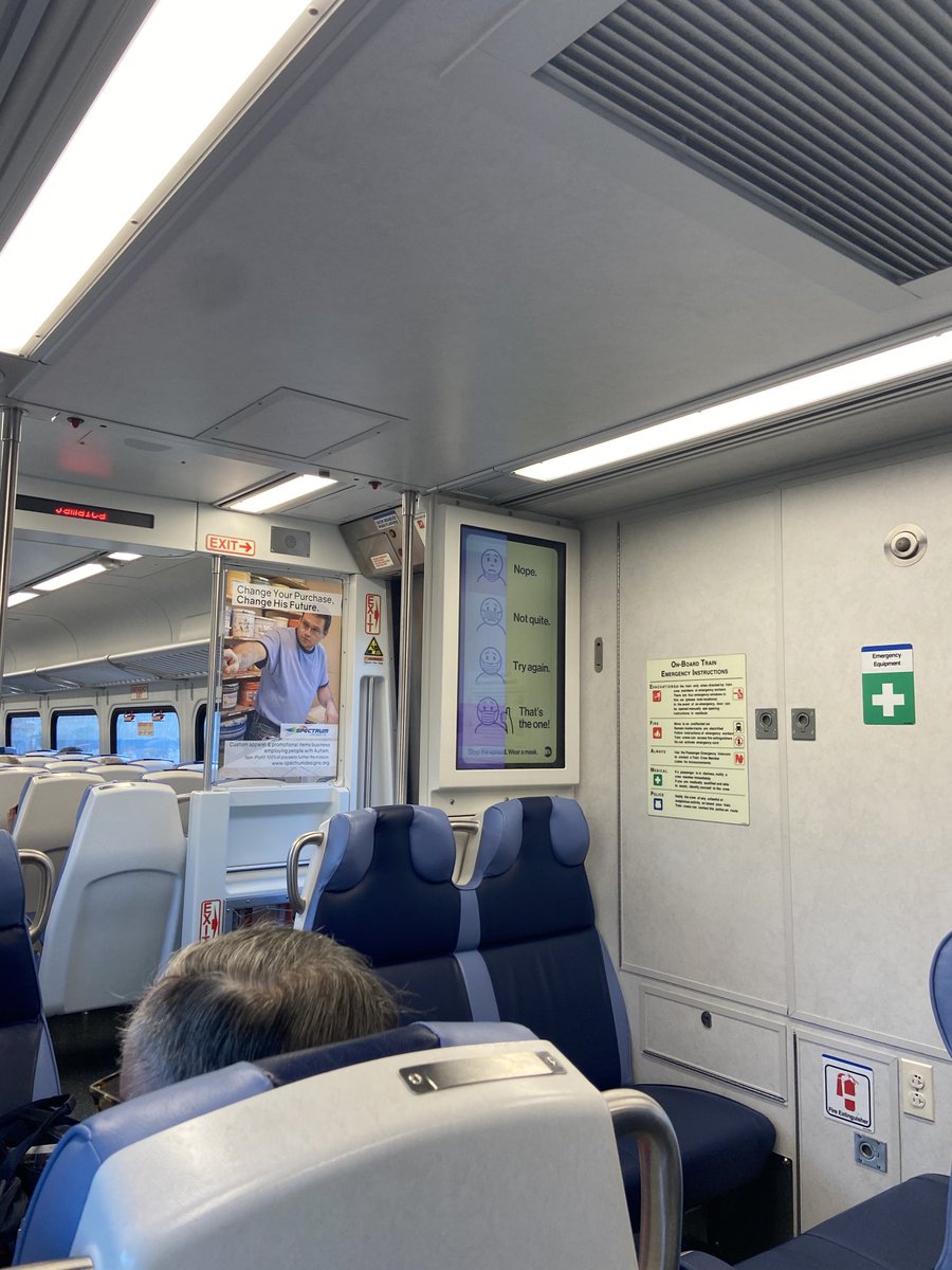 ⁦<a href="/TheLIRRToday/">The LIRR Today</a>⁩ getting it right today on the 7:23 from Syosset