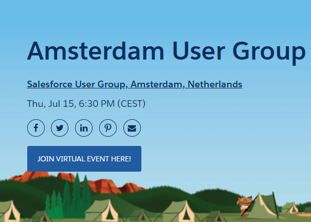 We're back with a virtual meetup and 2 amazing speakers! Mark 15 July in your agenda and RSVP here bit.ly/3drqBCB Speakers: <a href="/pogrebs/">Steve Pogrebivsky</a> -Machine Learning &amp; AI for data quality @WalterBril -Why you need to have a Salesforce Center of Excellence
#DutchSFCommunity #Salesforce