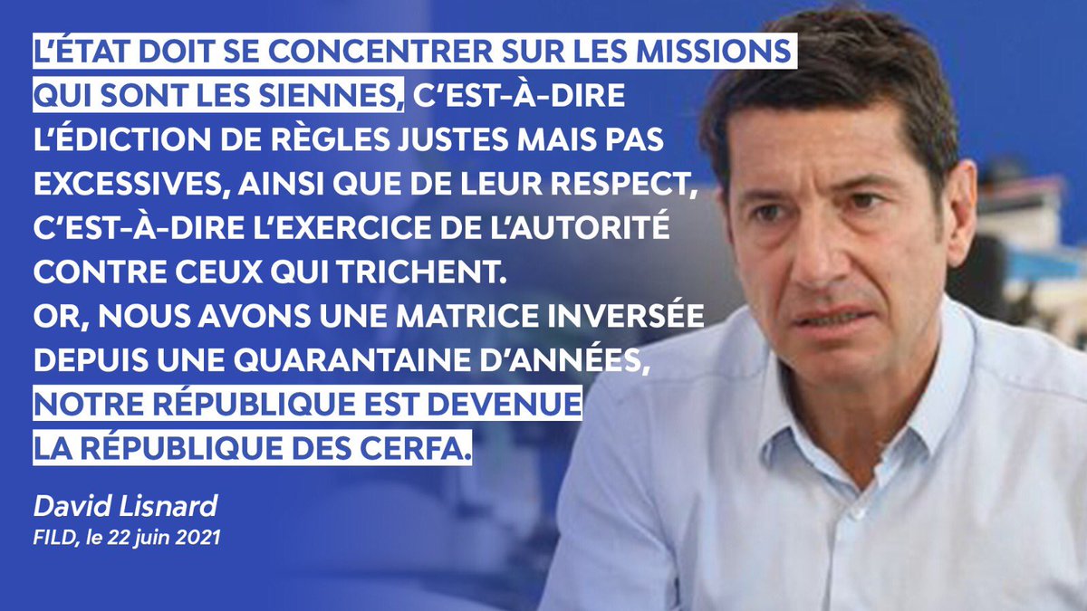 Nouv_Energie's tweet photo. « Notre République est devenue la République des CERFA » @davidlisnard pour @fild_media.

https://t.co/7Qu00EPZv3 https://t.co/b5NeFLJS9F