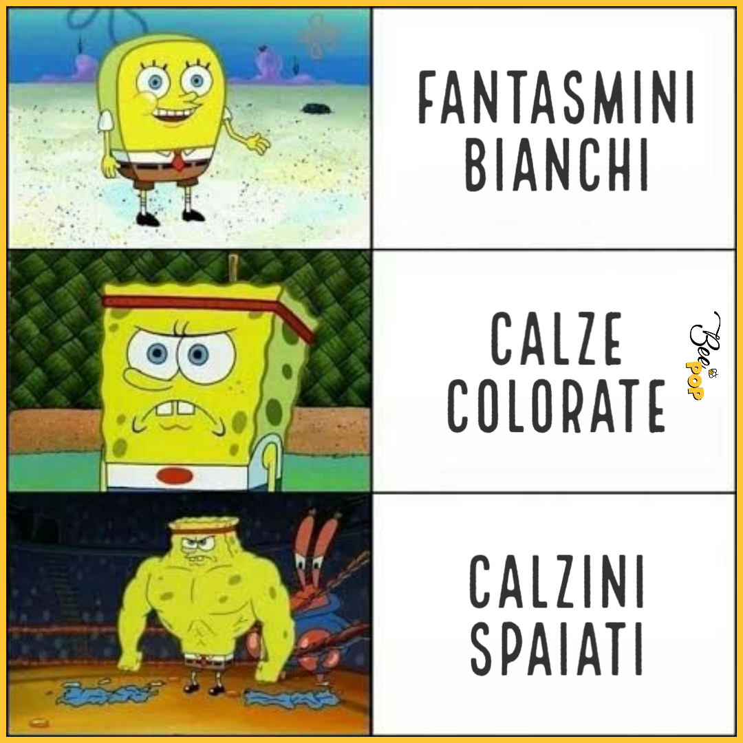 Beepop_it's tweet photo. IT'S MEME TIME!

https://t.co/Uqs17cKYvx
#meme #memeita #spongebob #sailormoon #calzinicolorati #calzinidivertenti #beepop https://t.co/i2QA2lhVmn