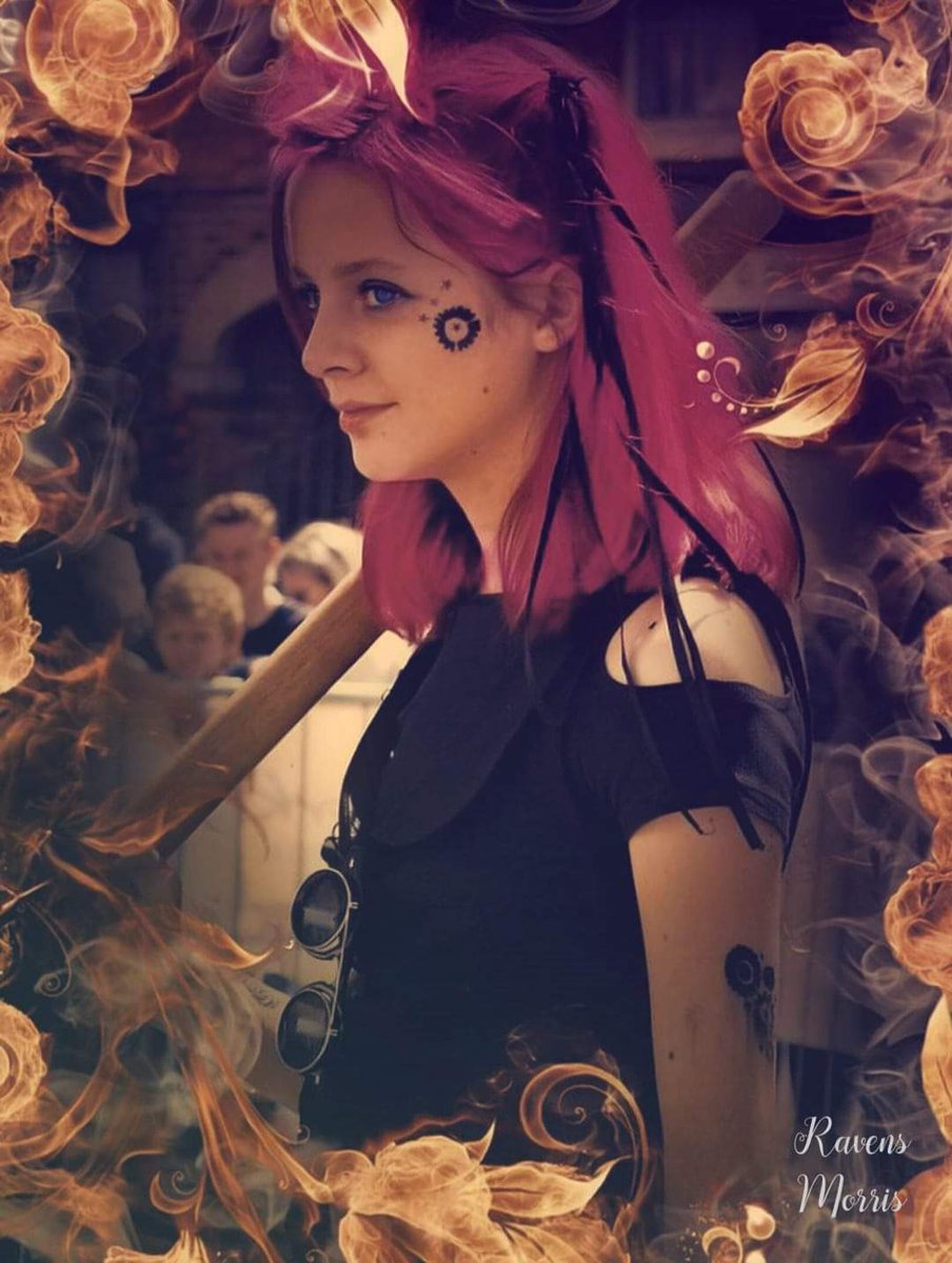 It's heartbreaking to announce that our loved Ravens Morris member Eden has gone from us all, at only 13. Our thoughts are with her family - there are no words to express such grief. #Morrisdance #steampunk