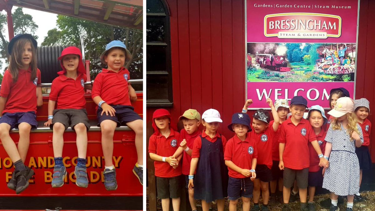 Our Reception class had a wonderful trip to <a href="/bressingham_s_g/">Bressingham Steam</a> last week 🚂 They got to ride in a steam train AND a fire engine! 🚒

#BeBrookes #BuryStEdmunds #Suffolk #Norfolk #SchoolTrips