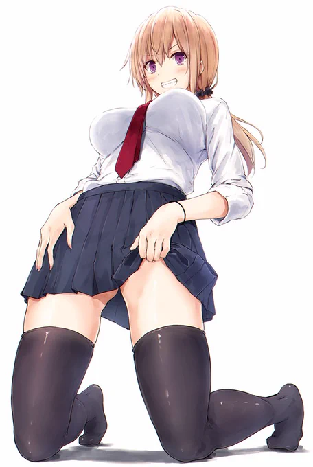 見えそうで見えない少し見せてくれそうな子 