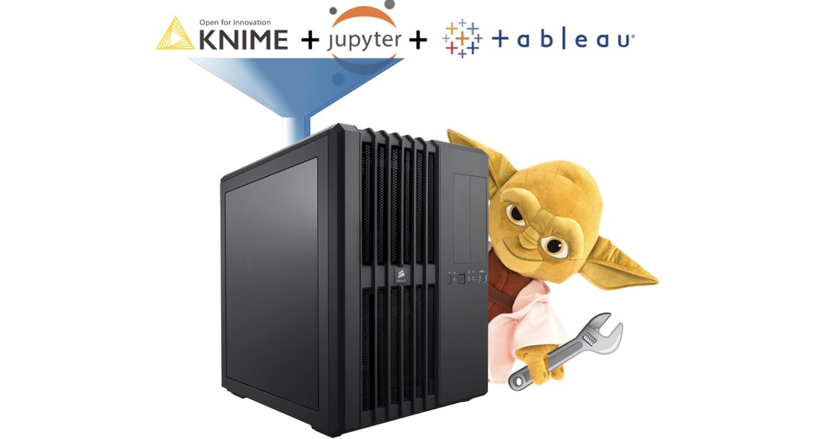 DennisGanzaroli's tweet photo. my new article on #medium:
Build your own machine and install #KNIME, #JupyterNotebook and #Tableau to be fully equipped for all #datascience and #deeplearning tasks

https://t.co/9SfDh4u1WJ

#gettingstarted #infrastructure #buildyourownpc #machinelearning #sqlite https://t.co/YLA5f1V1gl