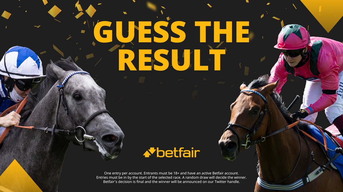 BetfairRacing's tweet image. 🎁 Guess The Result is here and your chance to win a £25 free bet.  

🤔 To be with a chance of winning simply RT &amp;amp; REPLY telling us who you think will win the 3.15 at Newmarket. 

🧢 One winning guess will be selected at random