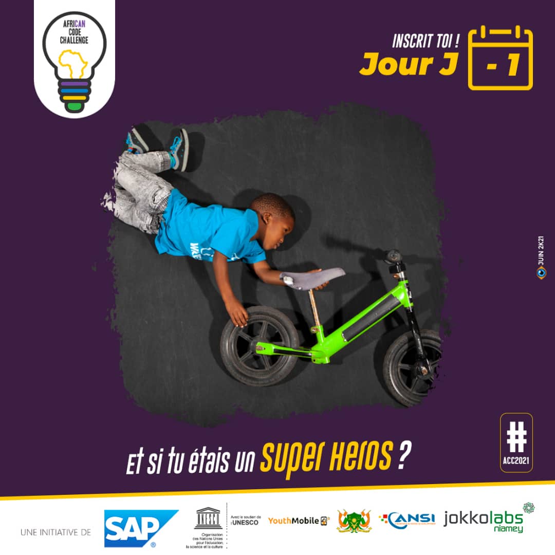 ACWNiger's tweet photo. Nous sommes dans les derniers instants⏰⏲️❌❌ avant la clôture... Tout est encore possible, inscris-toi vite sur ce lien: https://t.co/S2diiKuKUh; montres nous ton #SuperPouvoir💪💪 et viens #ChangerLeMonde.
Le monde a besoin de ton aide...
#acc21  
#ChangerLeMonde
#SuperPouvoir https://t.co/ge1V0oEYho